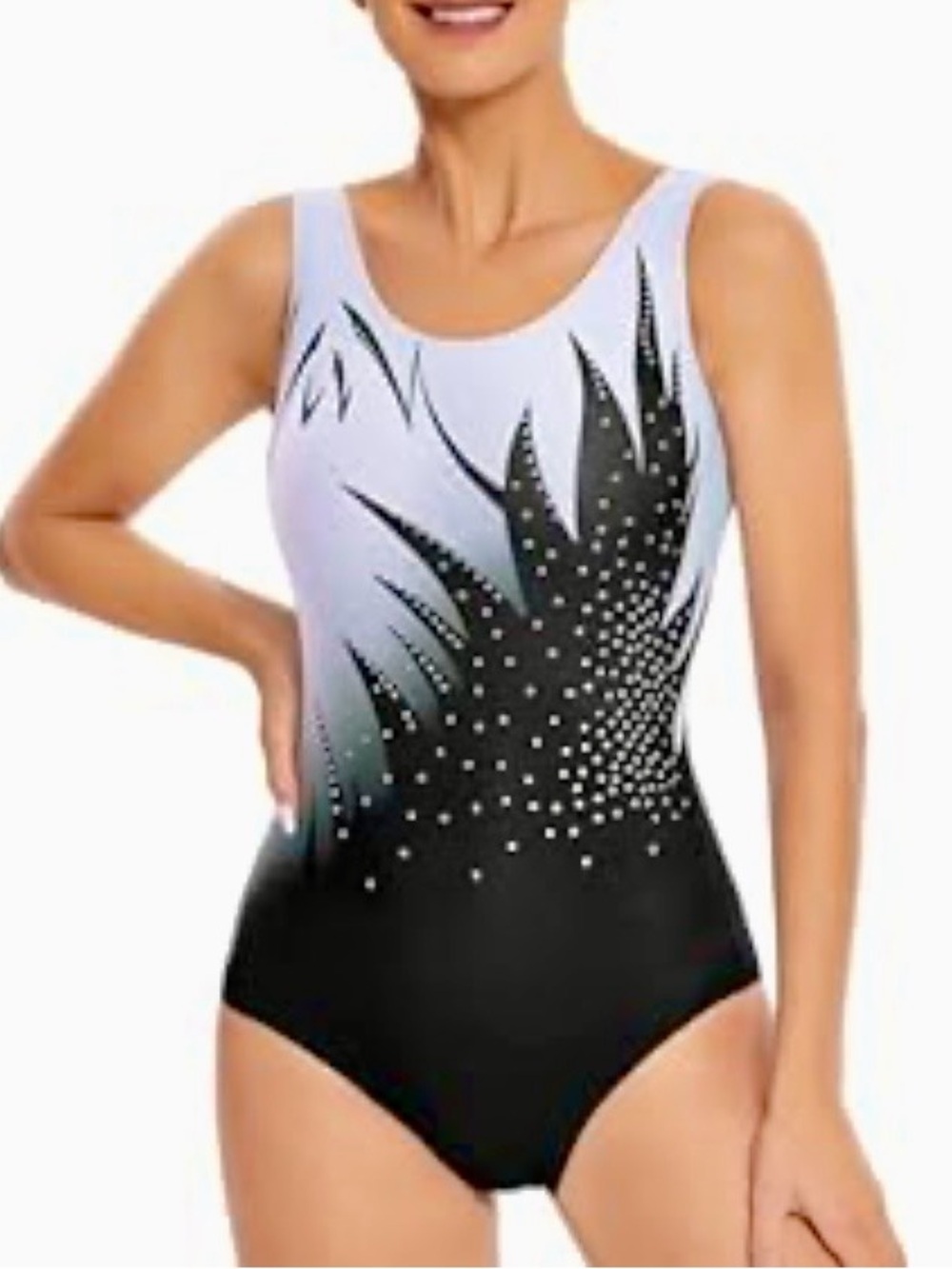 *Like New* Women’s Ballet Gymnastics Dance Rhinestone Leotard Bodysuit size S